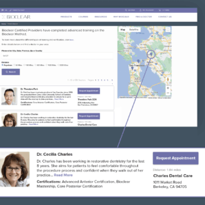 Bioclear Certified Doctor Web Profile Annual Fee