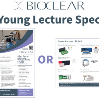Dr. Young Lecture Specials
